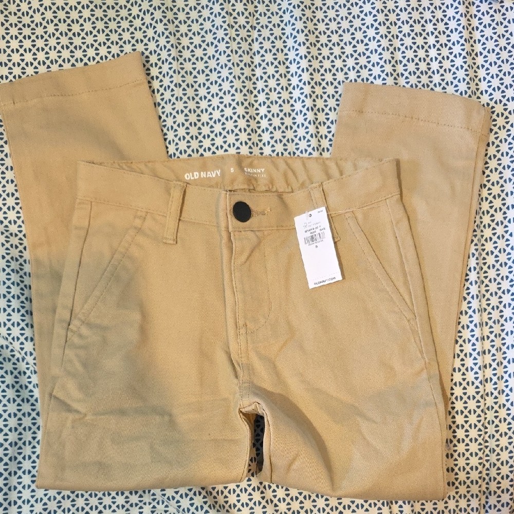Old Navy Khaki School Uniform Pants